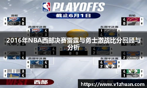 2016年NBA西部决赛雷霆与勇士激战比分回顾与分析